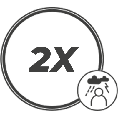 2X